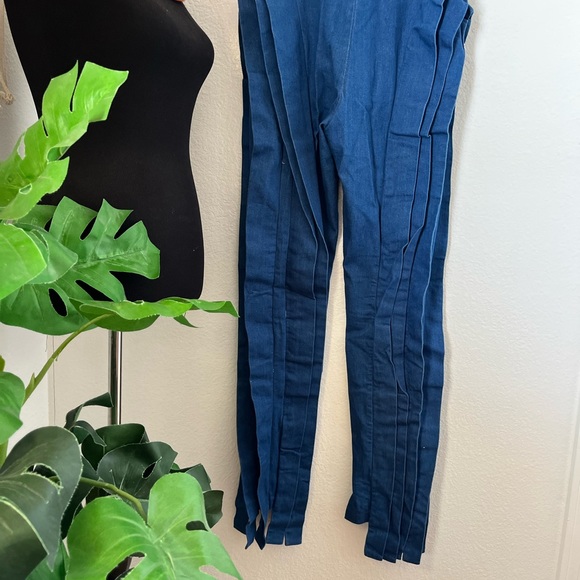 GREYSCALE stretch super high waisted ruffle jean! Sz S - Picture 7 of 8